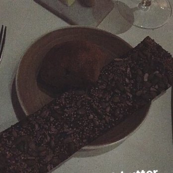 Spago - Olive bread with their regular butter and the seaweed butter! - New American Near Me - Beverly Hills, California Spago - Olive bread with their regular butter and the seaweed butter! - New American Near Me - Beverly Hills, California