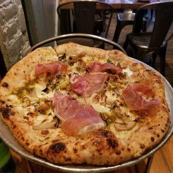 Barbuzzo - Cavolfiore pizza with prosciutto add on. The roasted cauliflower is incredibly good. - Mediterranean Near Me - Philadelphia, Pennsylvania Barbuzzo - Cavolfiore pizza with prosciutto add on. The roasted cauliflower is incredibly good. - Mediterranean Near Me - Philadelphia, Pennsylvania