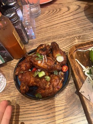 Hot Honey Glazed Halloumi Wrap