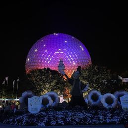 Epcot at night Epcot at night