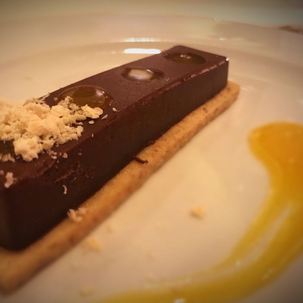 Dawson's - Dine Downtown 3rd course - Chocolate Cremeux - Steakhouses Near Me - Sacramento, California