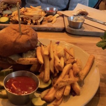 Tavern Hall - Black bean burger - New American Near Me - Bellevue, Washington Tavern Hall - Black bean burger - New American Near Me - Bellevue, Washington