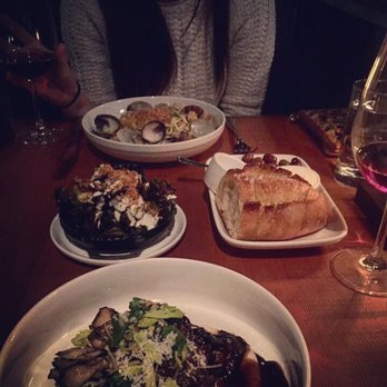 Staple & Fancy - Linguini with manila clams & braised beef short rib with 2 appetizers. - Italian Near Me - Seattle, Washington Staple & Fancy - Linguini with manila clams & braised beef short rib with 2 appetizers. - Italian Near Me - Seattle, Washington