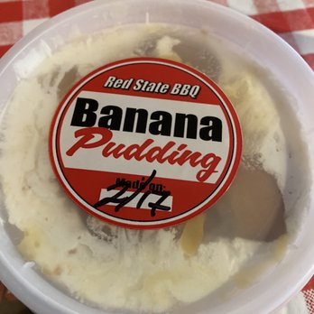 Red State BBQ - Banana Pudding - Barbeque Near Me - Lexington, Kentucky Red State BBQ - Banana Pudding - Barbeque Near Me - Lexington, Kentucky