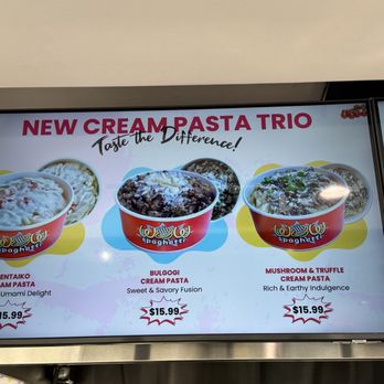 Wow Spaghetti - Cream pasta - Fast Food Near Me - Westminster, California