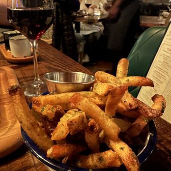The Lost Fire - French fries with garlic and parsley - Steakhouses Near Me - Kennebunkport, Maine The Lost Fire - French fries with garlic and parsley - Steakhouses Near Me - Kennebunkport, Maine