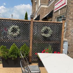 NJB Contracting - Cafe partition .