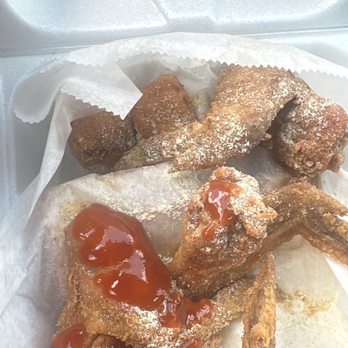 JJ Fish & Chicken - Love the mild sauce! - Desserts Near Me - Marietta, Georgia