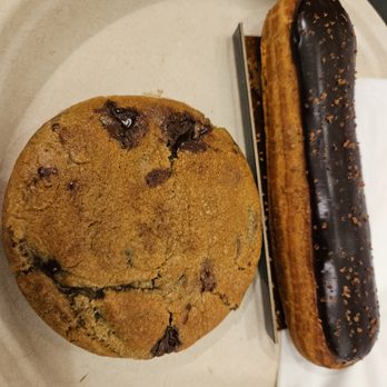 Petit Chou - Chocolate chip cookie $5.00 and chocolate Eclair $8.00 - Bakeries Near Me - New York, New York Petit Chou - Chocolate chip cookie $5.00 and chocolate Eclair $8.00 - Bakeries Near Me - New York, New York