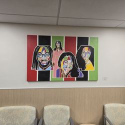 Kaiser Permanente Interstate Medical Office East - Artwork in lobby @ Center for Black Health & Wellness (Interstate East)