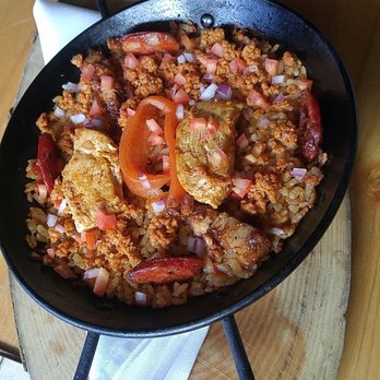 Tapagria Spanish Tapas - Personal Carne Paella - Spanish Near Me - Markham, Ontario Tapagria Spanish Tapas - Personal Carne Paella - Spanish Near Me - Markham, Ontario
