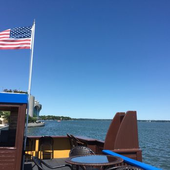 Pontoon Porch - Top deck - Boat Charters Near Me
