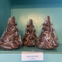 Chocolates By Leopold - Chocolate Christmas trees