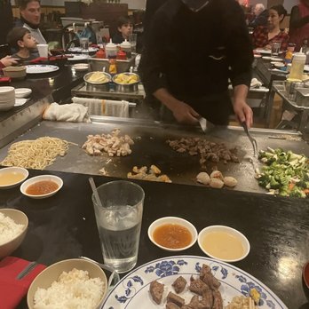 Yokohama Hibachi & Sushi - Steak, chicken, shrimp, scallops, veggies, noodles. - Sushi Bars Near Me - Keller, Texas