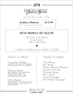 Menu photo 5 Jetta Thai Express El Segundo, CA Menu photo 5 Jetta Thai Express El Segundo, CA