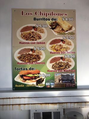 Menu photo 2 Los Chipilones Tucson, AZ Menu photo 2 Los Chipilones Tucson, AZ