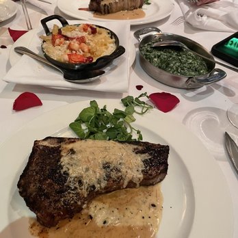 The Capital Grille - Bone-In Kona Crusted Dry Aged NY Strip* - Steakhouses Near Me - Paramus, New Jersey The Capital Grille - Bone-In Kona Crusted Dry Aged NY Strip* - Steakhouses Near Me - Paramus, New Jersey