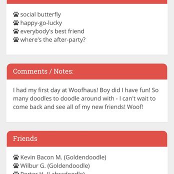 The Woofhaus - Report card - Pet Groomers Near Me - Denver, Colorado