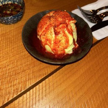 Ramen Moto - Tajin yuzu sherbet - Ramen Near Me - Houston, Texas