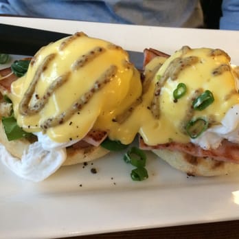 Yolks - Ham and dijon mustard eggs benedict - Coffee & Tea Near Me - Vancouver, British Columbia Yolks - Ham and dijon mustard eggs benedict - Coffee & Tea Near Me - Vancouver, British Columbia
