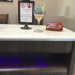 Free wine is always a win