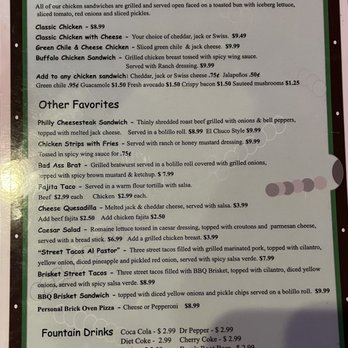 Border City Ale House - Menu - Sports Bars Near Me - El Paso, Texas