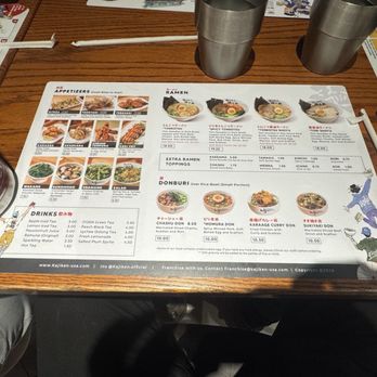 Kajiken - Menu - Ramen Near Me - New York, New York