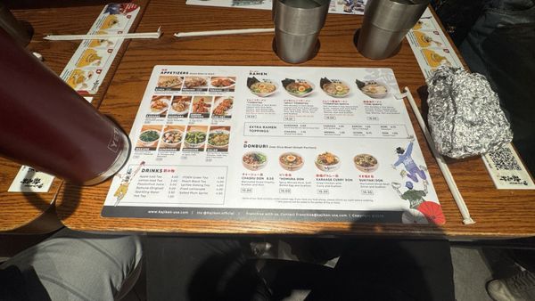 Menu photo 1 Kajiken New York, NY