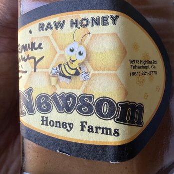 Newsom Honey Farm - Creamy cinnamon - Honey Near Me - Tehachapi, California Newsom Honey Farm - Creamy cinnamon - Honey Near Me - Tehachapi, California