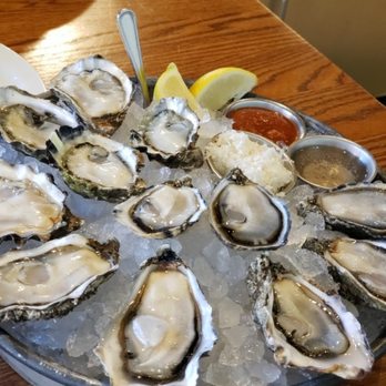 Taylor Shellfish Farms - Wonderful oyster selection with sauces - Seafood Near Me - Seattle, Washington Taylor Shellfish Farms - Wonderful oyster selection with sauces - Seafood Near Me - Seattle, Washington