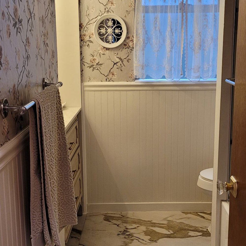 HL Remodel - New bathroom floor - Flooring Near Me - Auburn, Washington