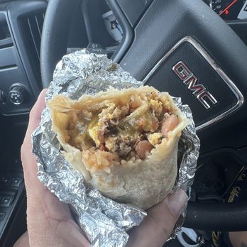 El Grullense Jal - Machaca con frijoles y arroz- delicious - Food Trucks Near Me