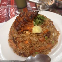 Al pastor fried rice
