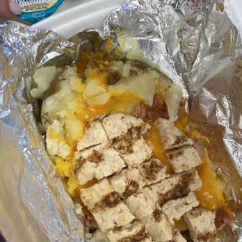 Tuff Luck Café - Grilled Chicken Tater ranch on the side - Chicken Wings Near Me - Augusta, Georgia