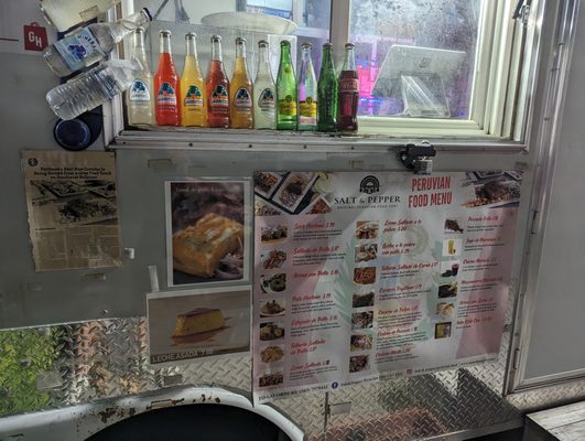 Salt & pepper Peruvian food cart 82 Ave by null