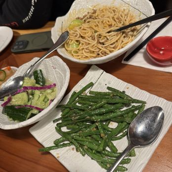 Dumpling Story - green beans, cucumbers salad, Dan Dan noodles - Shanghainese Near Me - San Francisco, California