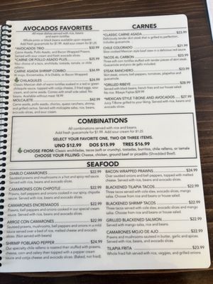 Menu photo 1 Avocado's Mexican Restaurant Everett, WA Menu photo 1 Avocado's Mexican Restaurant Everett, WA