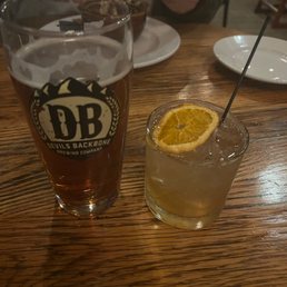 Munchin on pumpkin beer and autumn punch cocktail
