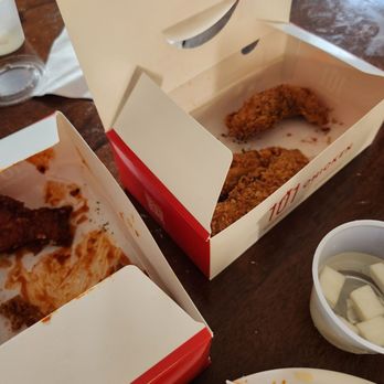 101 Chicken - 4. Sweet & Spicy Chicken 3. 101 Potato Crisp Chicken - Korean Near Me - Fort Lee, New Jersey