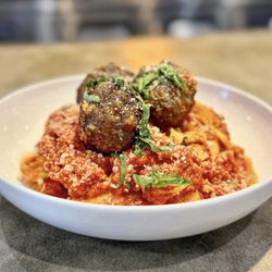 The Shop - Fettuccine & Meatballs