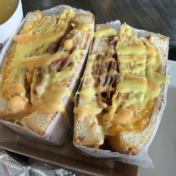 Canaan Bread - 2. Bacon and Cheese Toast - Coffee & Tea Near Me - Flushing, New York