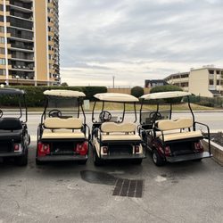 Straw market golf cart rental