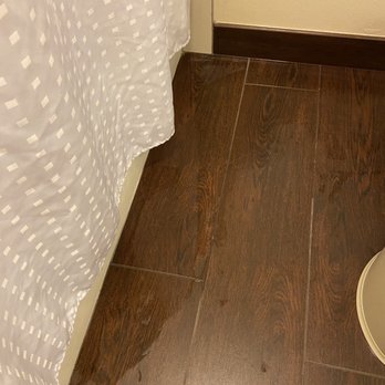 Holiday Inn Express & Suites Carpinteria - Bathroom leaking water . Old unit - Hotels Near Me - Carpinteria, California