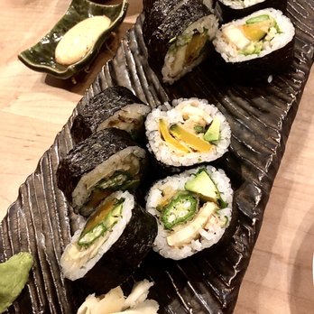 EBESU Robata & Sushi - Off the menu Vegetable Tempura Roll! What a lovely surprise! - Sushi Bars Near Me - Plano, Texas