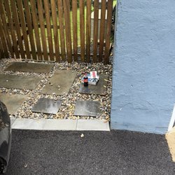 Domino's Pizza - Worst delivery ever. It says leave at door not the garage. How was I supposed to find this in the dark?!