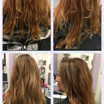 Evolve Hair Salon - Top is before and the bottom is AFTER! Night and Day.. I love the aftermath! - Hair Stylists Near Me - Murrieta, California Evolve Hair Salon - Top is before and the bottom is AFTER! Night and Day.. I love the aftermath! - Hair Stylists Near Me - Murrieta, California
