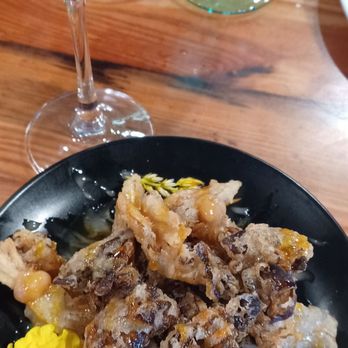 Chez L'Amour - Crispy Maitake Mushrooms - Tapas/Small Plates Near Me - St. Augustine, Florida
