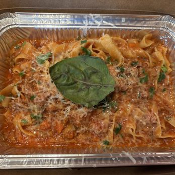 Pastalia - Fettuccine alla bolognese - Pasta Shops Near Me - San Juan Capistrano, California