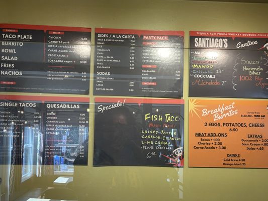 Menu photo 1 Santiago's Taco Shop Blue Jay, CA Menu photo 1 Santiago's Taco Shop Blue Jay, CA
