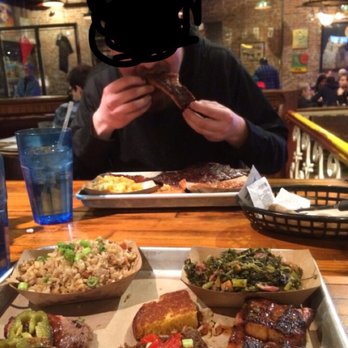Dinosaur Bar-B-Que - Pork Belly Bar - B - QuE Pork Ribs BBQ Brisket Lamb Shoulder BBQ Fried Rice with BBQ Meats Simmered Greens with Smoked Turkey - Barbeque Near Me - Brooklyn, New York
